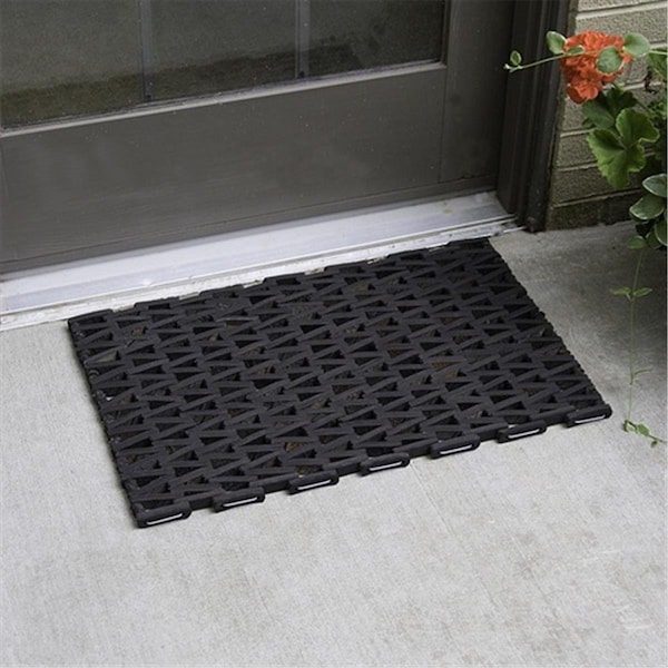 Ricki'S Rugs 36 in. W x 60 in. L Durite 108 Industrial Mats - Herringbone weave RI2219746 - main